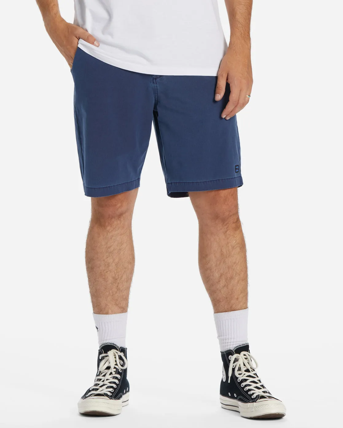 Crossfire Wave Washed 18" Hybrid Submersible Shorts - Indigo sold by Billabong