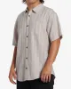 All Day Stripe Short Sleeve Shirt - Stone sold by Billabong