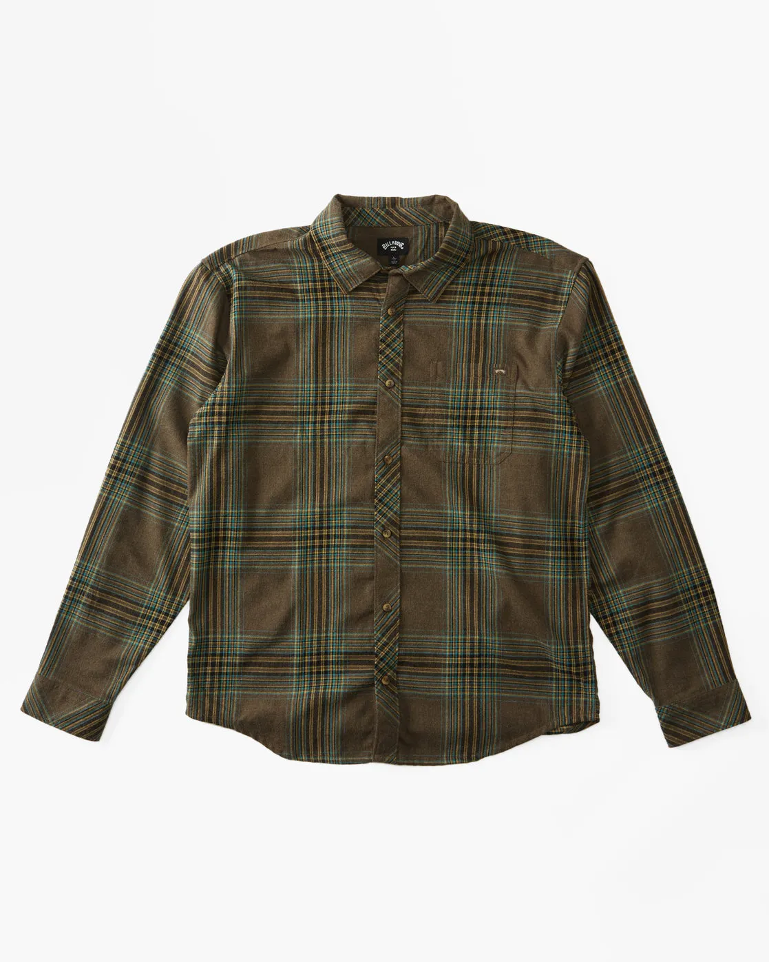 Coastline Flannel Long Sleeve Shirt - Mocha sold by Billabong product image thumbnail 5