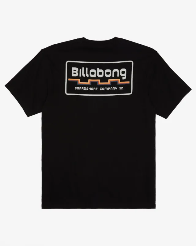 Boys Walled Short Sleeve T-Shirt - Black sold by Billabong