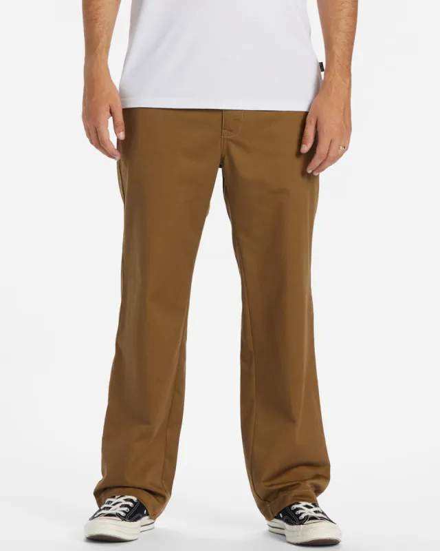 Carter Workwear Pants - Otter sold by Billabong