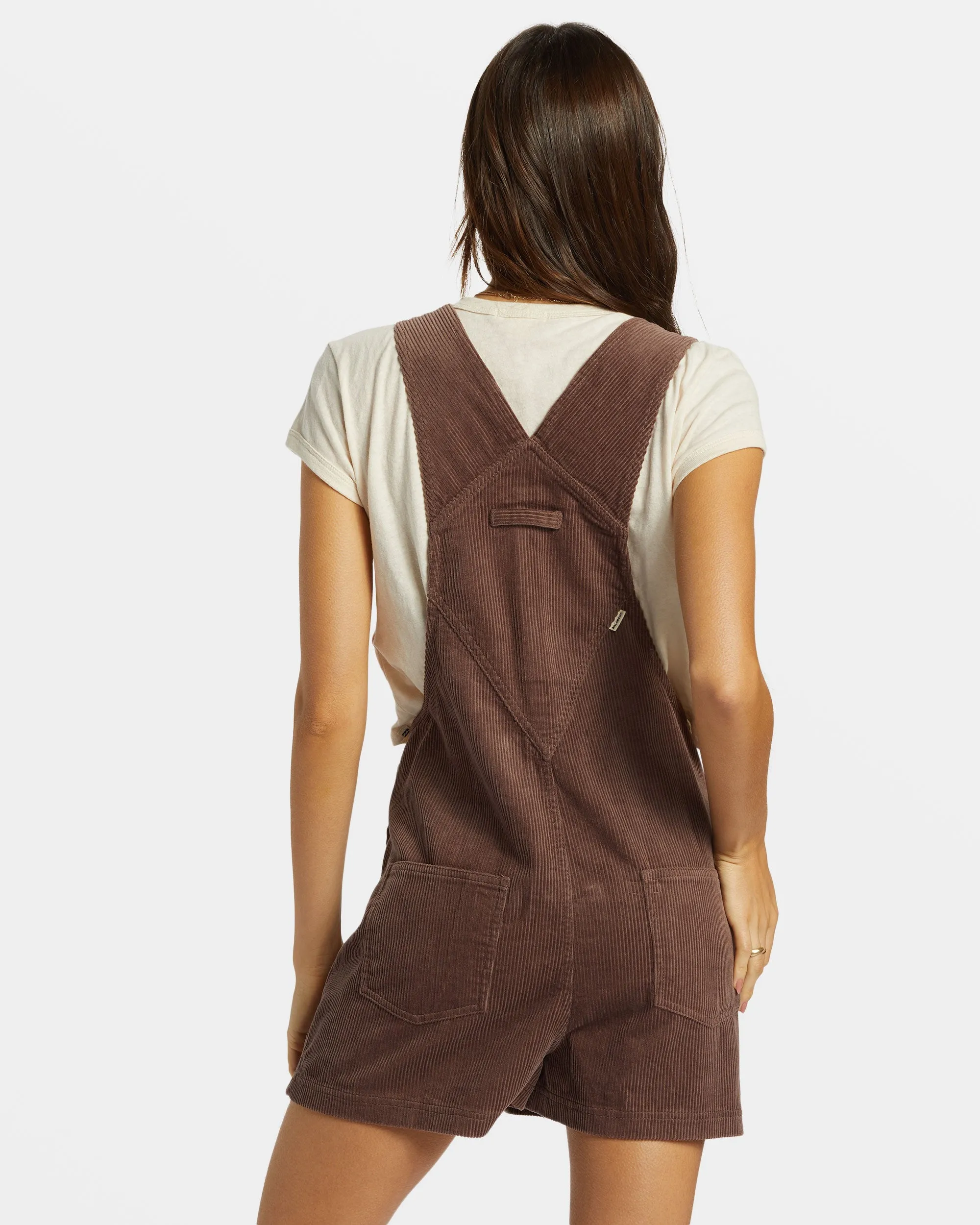 Sand Canyon Corduroy Shortall Romper - Kona sold by Billabong product image thumbnail 2
