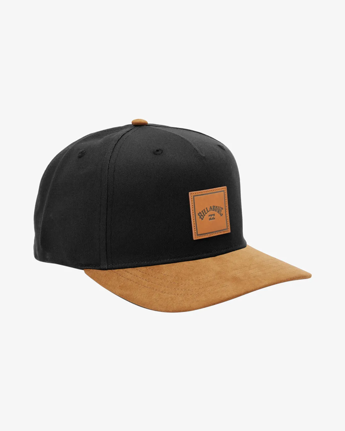 Stacked Snapback Hat - Black/Tan sold by Billabong product image thumbnail 3