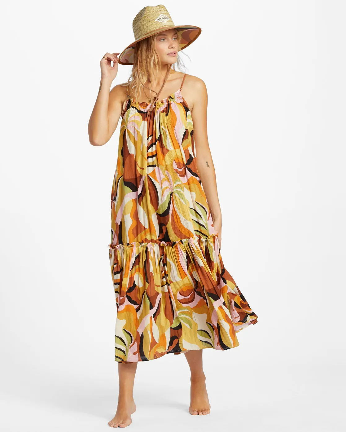 Tipton Straw Lifeguard Hat - Multi 1 sold by Billabong product image thumbnail 3