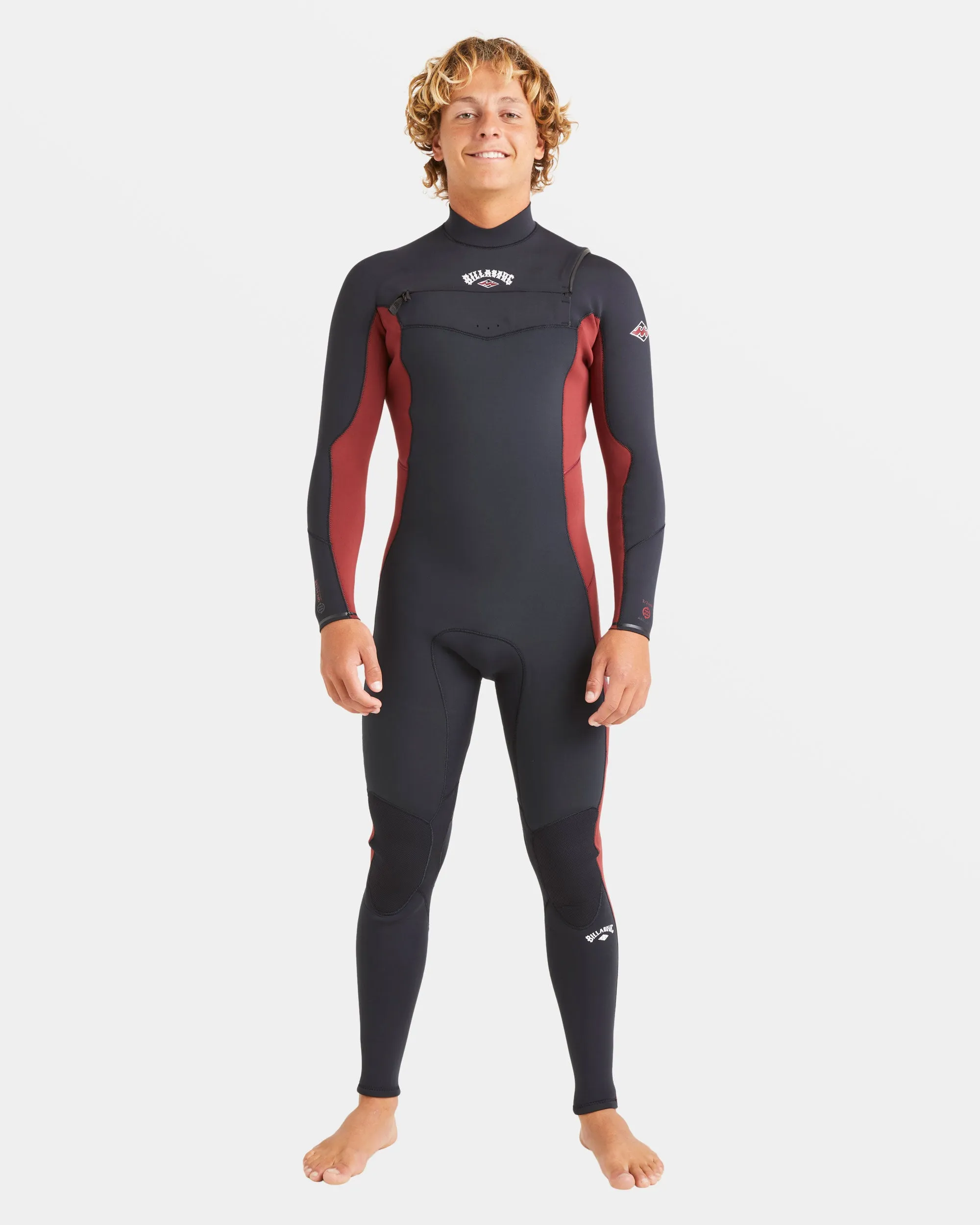 3/2mm Absolute Natural Upcycler Chest Zip Wetsuit - Burnt Henna sold by Billabong product image thumbnail 5