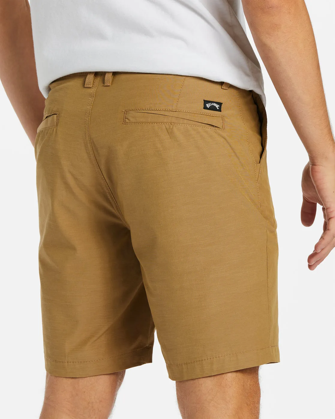 Crossfire Solid 20" Hybrid Submersible Shorts - Gravel sold by Billabong product image thumbnail 5