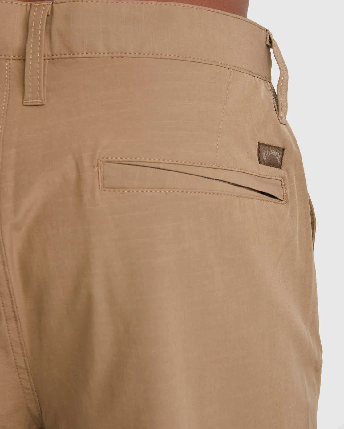 Crossfire Solid 20" Hybrid Submersible Shorts - Gravel sold by Billabong product image thumbnail 4