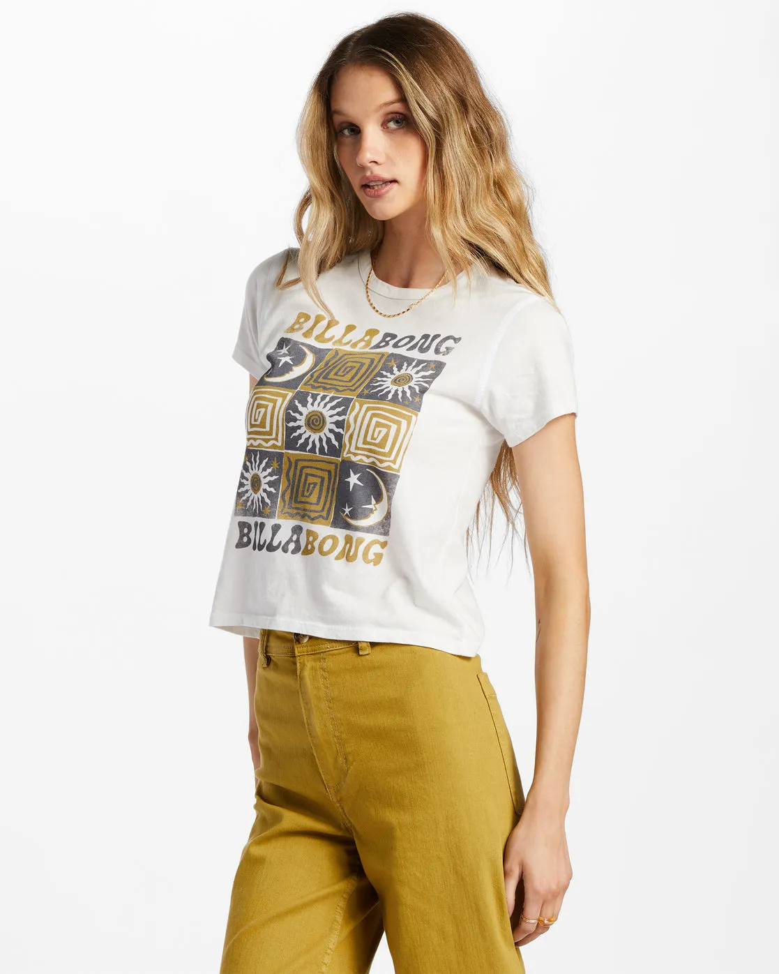 Stoked All Day T-Shirt - Salt Crystal sold by Billabong product image thumbnail 2