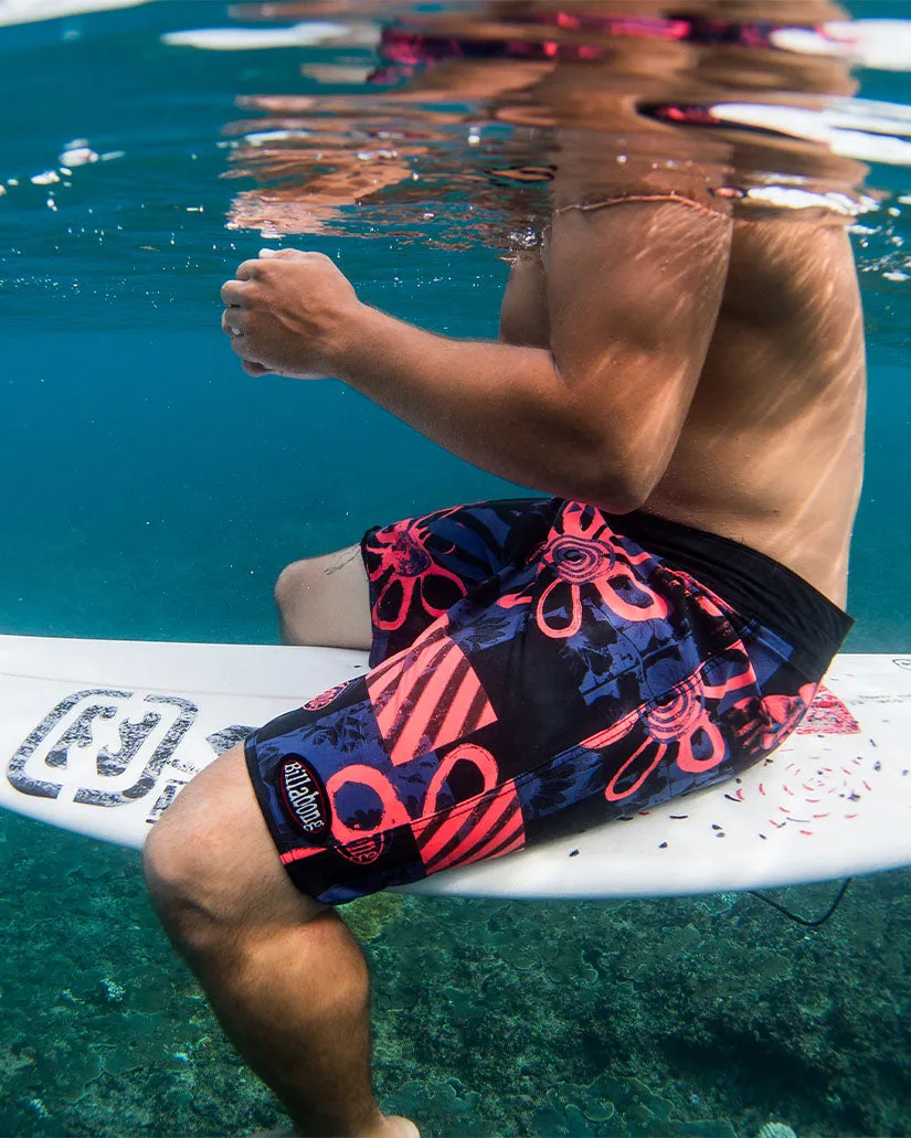 Sundays Pro 19" Boardshorts - Washed Royal sold by Billabong