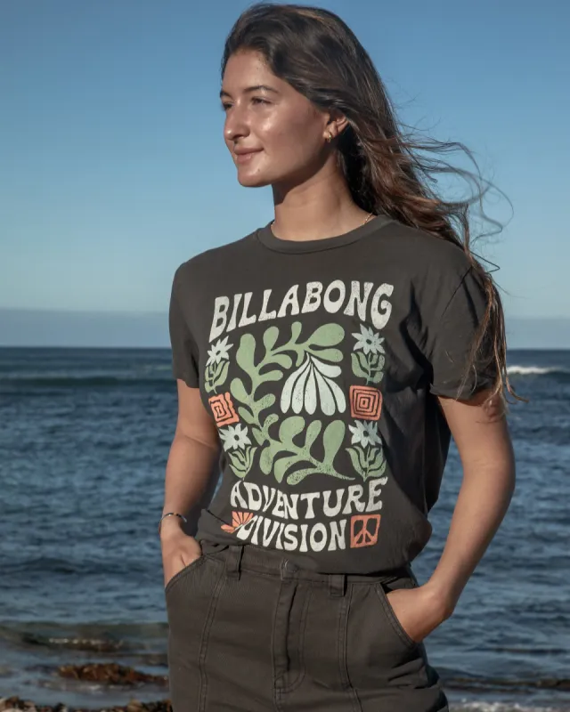 A/Div T-Shirt - Off Black sold by Billabong