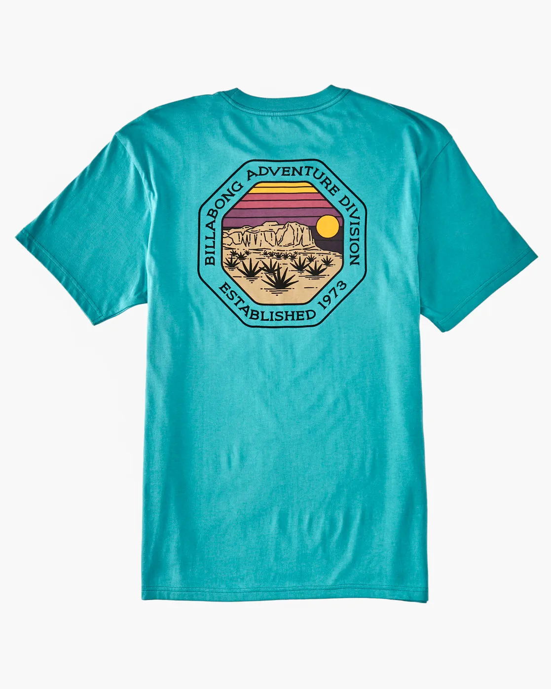 Rockies T-Shirt - Seagreen sold by Billabong product image thumbnail 4