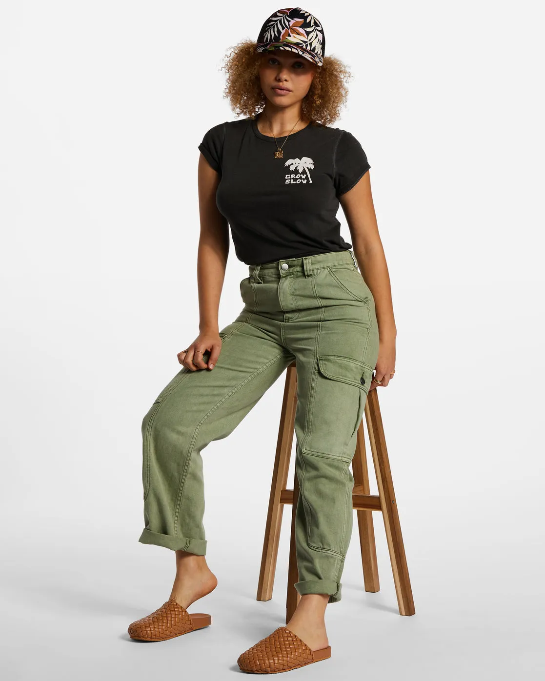 Heritage Mashup Trucker Hat - Black Sands sold by Billabong product image thumbnail 2