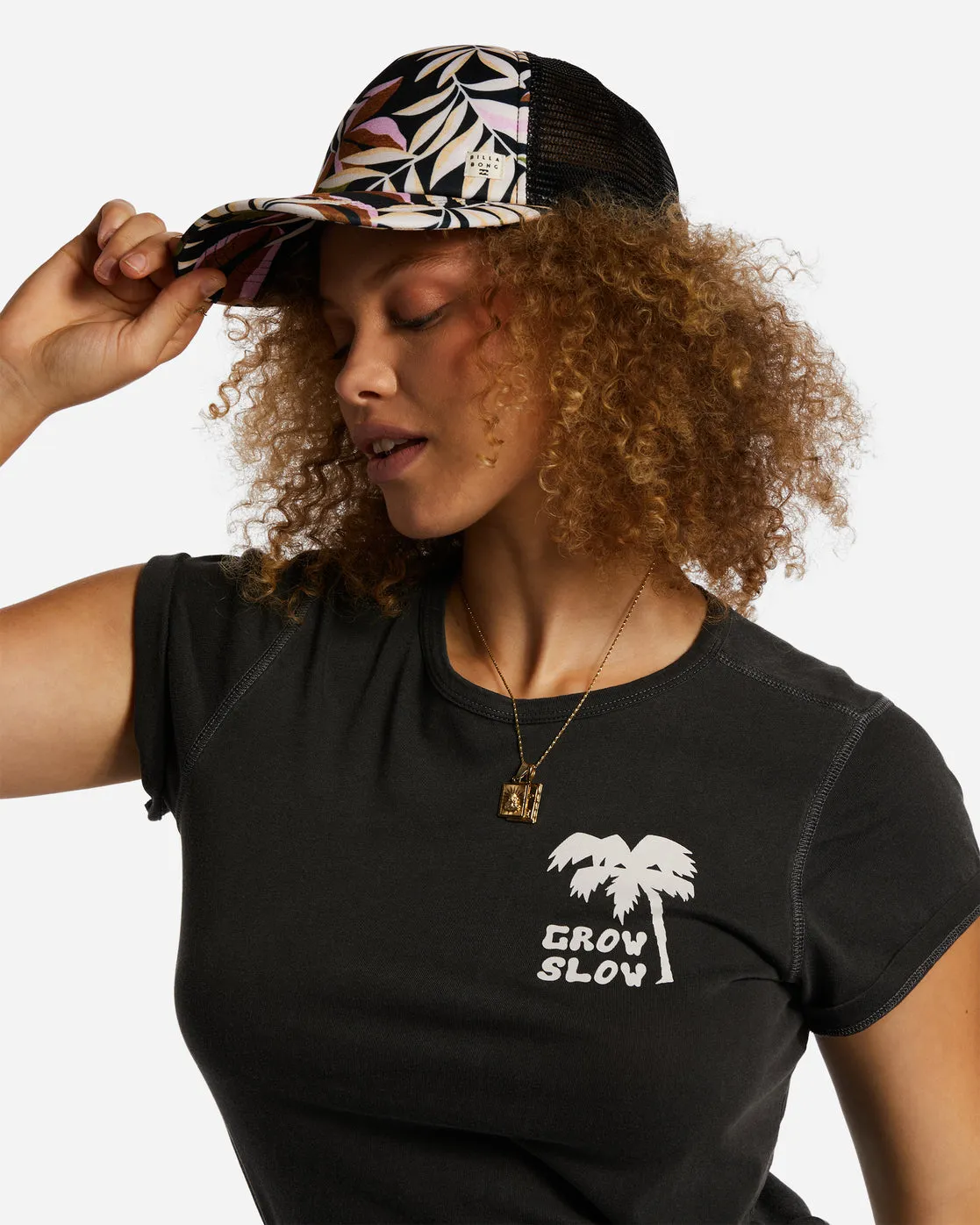 Heritage Mashup Trucker Hat - Black Sands sold by Billabong