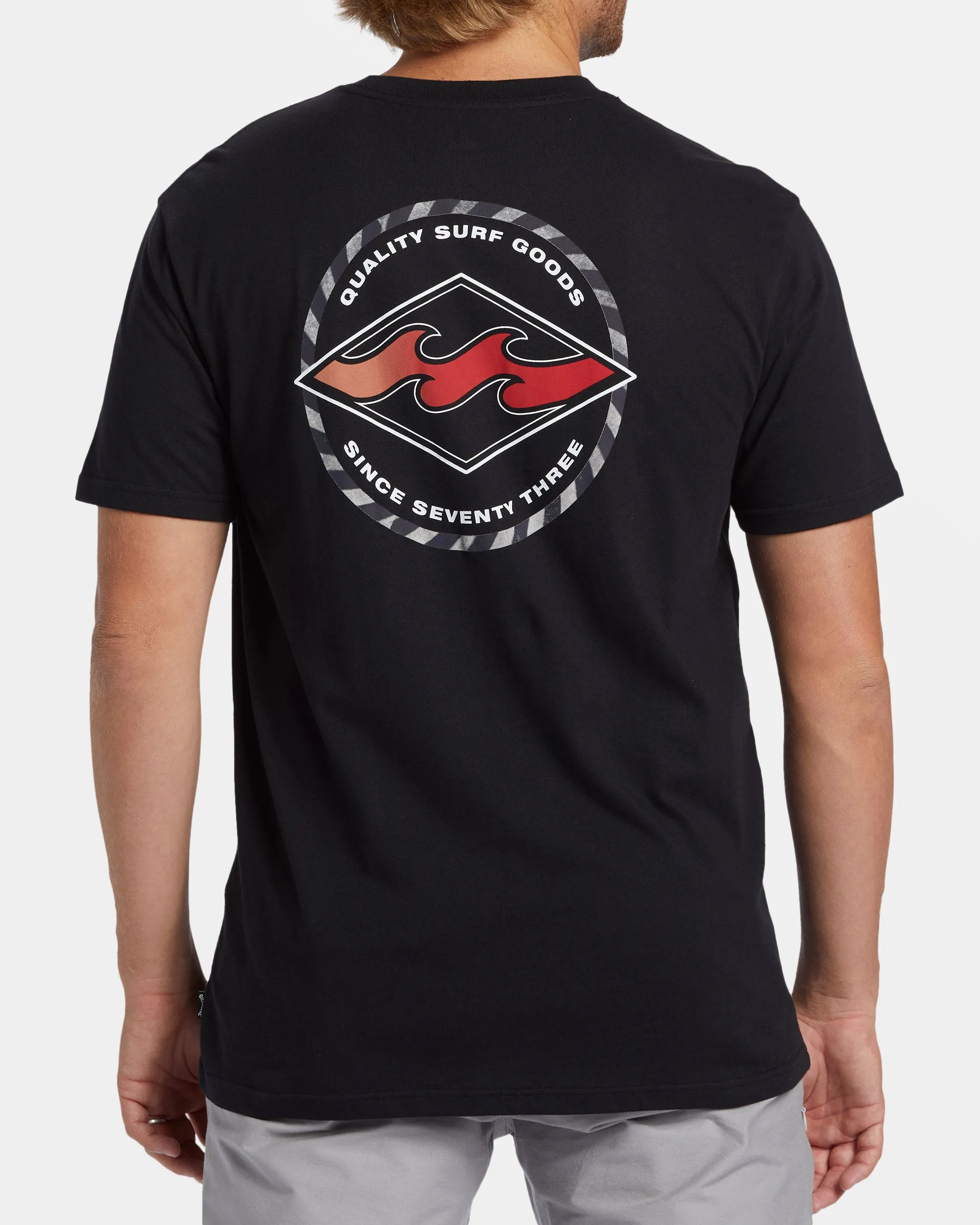 Rotor Diamond T-Shirt - Black sold by Billabong