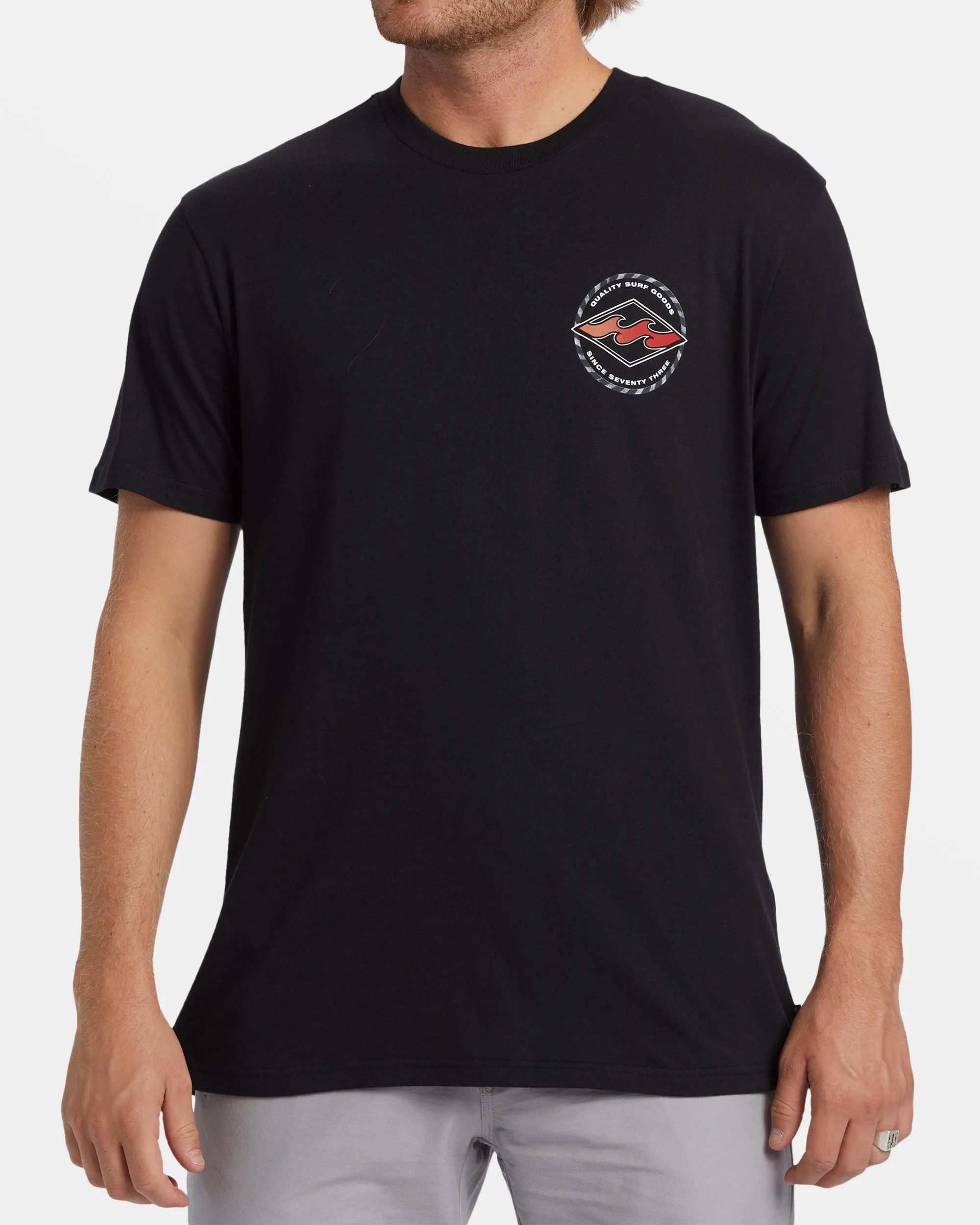 Rotor Diamond T-Shirt - Black sold by Billabong product image thumbnail 2