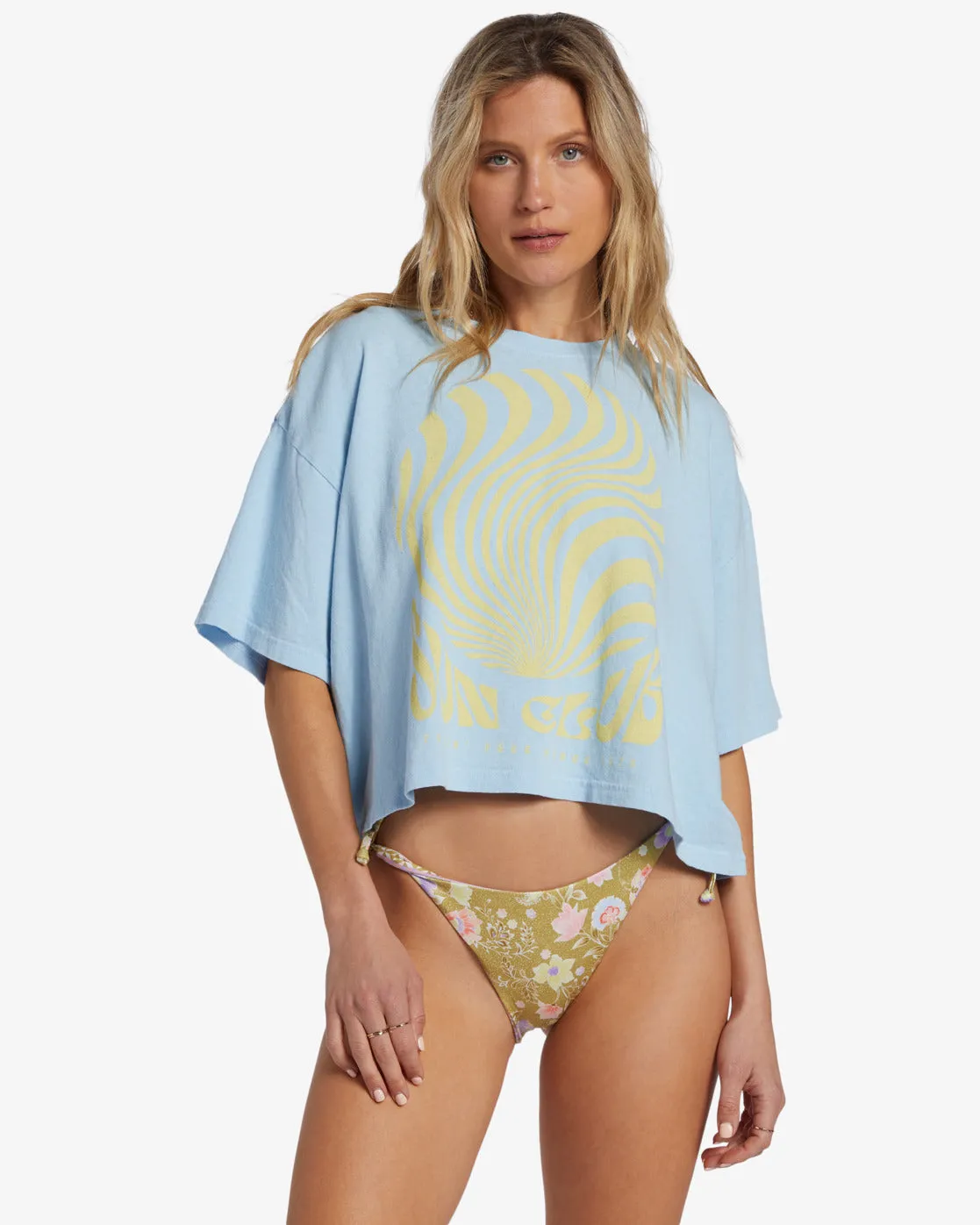 Sun Club T-Shirt - Bliss Blue sold by Billabong
