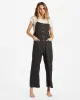 Beach Cruiser Wide-Leg Overalls - Off Black 1 sold by Billabong
