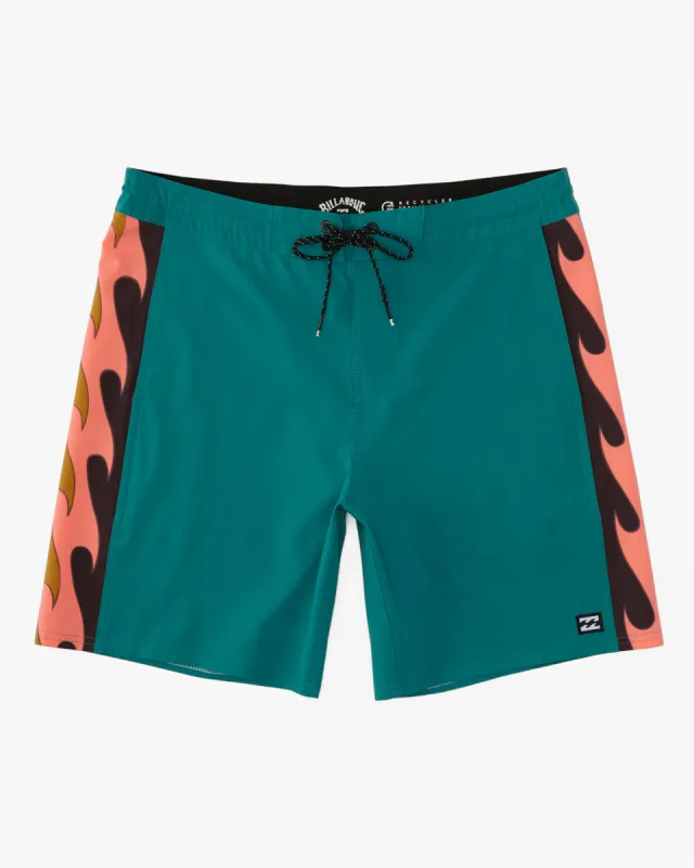 D Bah Lo Tide 18" Boardshorts - Teal sold by Billabong