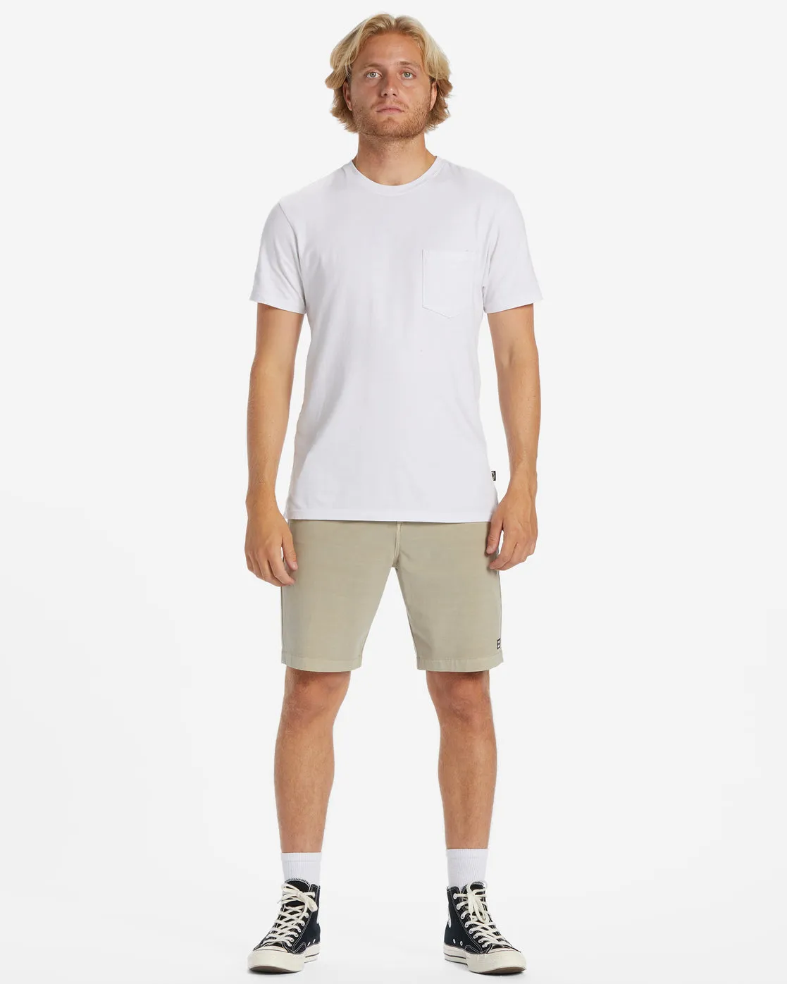 Crossfire Wave Washed 18" Hybrid Submersible Shorts - Oyster sold by Billabong product image thumbnail 5