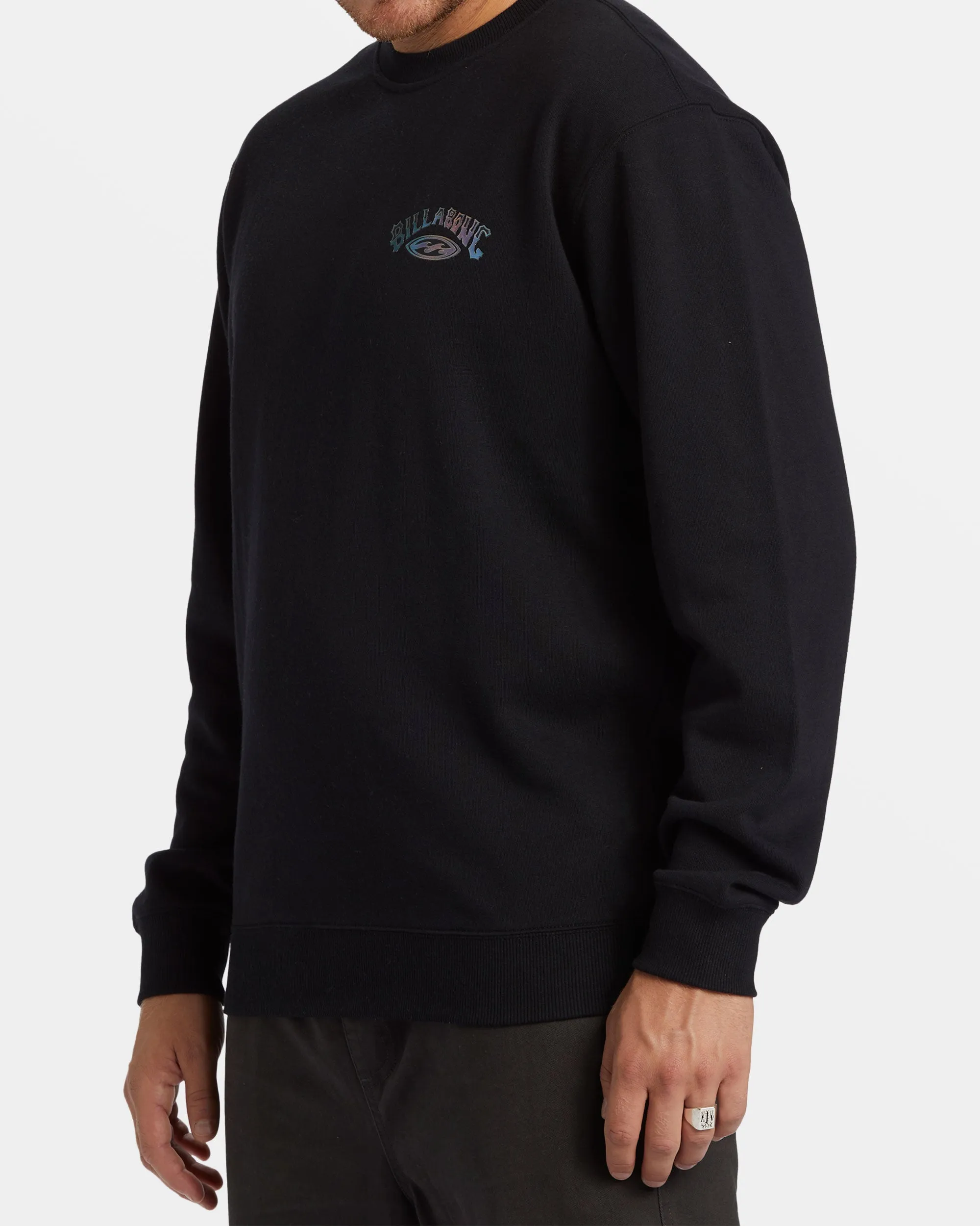 Short Sands Crewneck Sweatshirt - Black sold by Billabong product image thumbnail 5