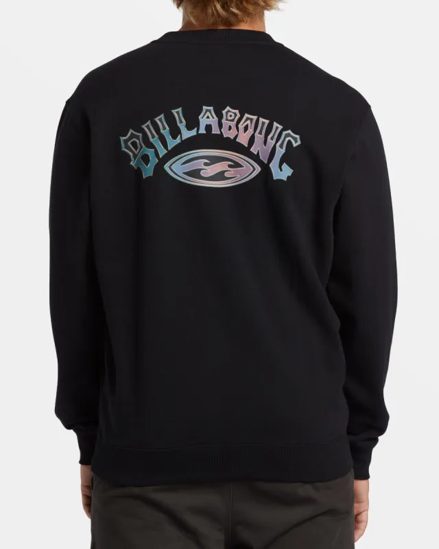 Short Sands Crewneck Sweatshirt - Black sold by Billabong