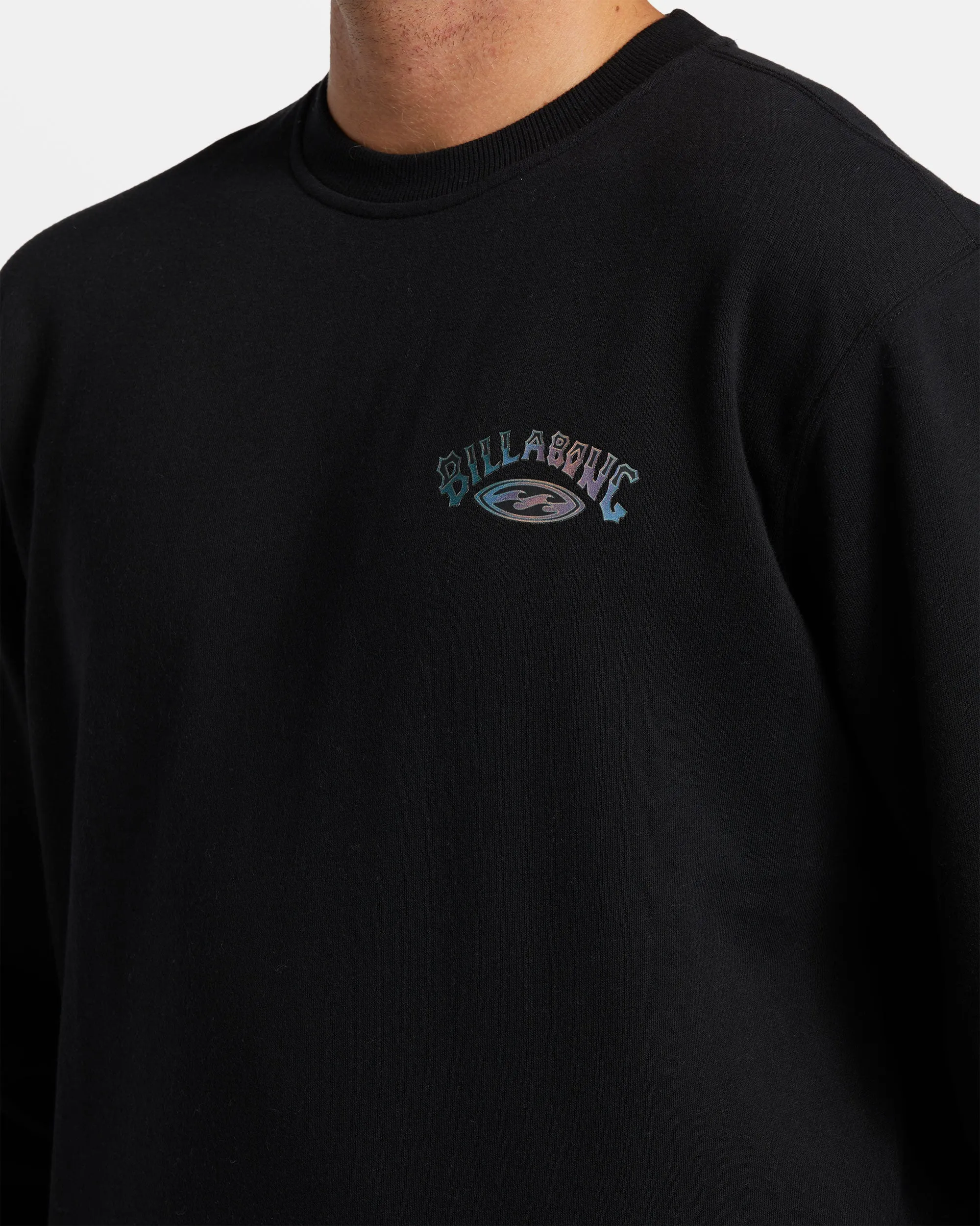 Short Sands Crewneck Sweatshirt - Black sold by Billabong product image thumbnail 4