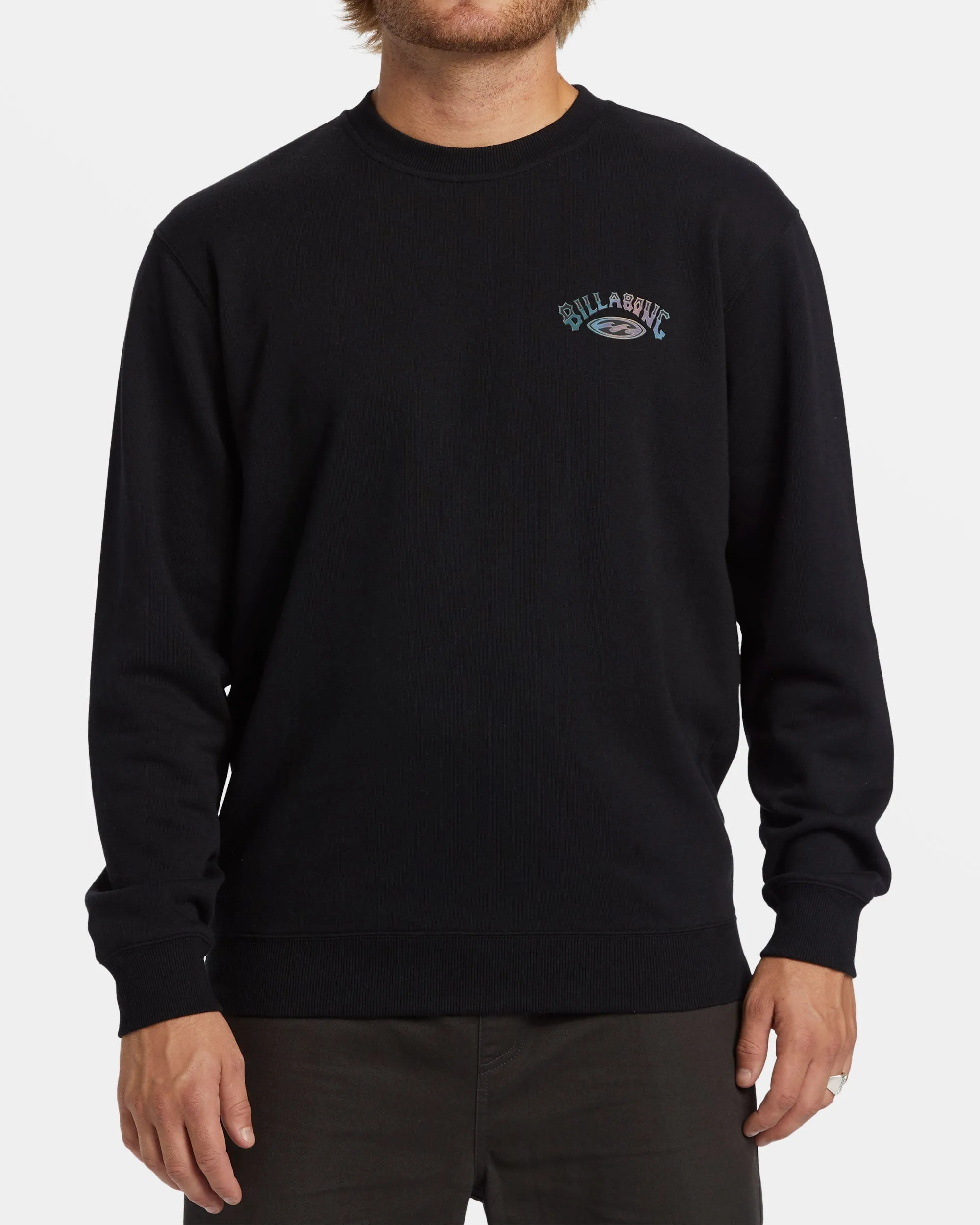Short Sands Crewneck Sweatshirt - Black sold by Billabong product image thumbnail 2