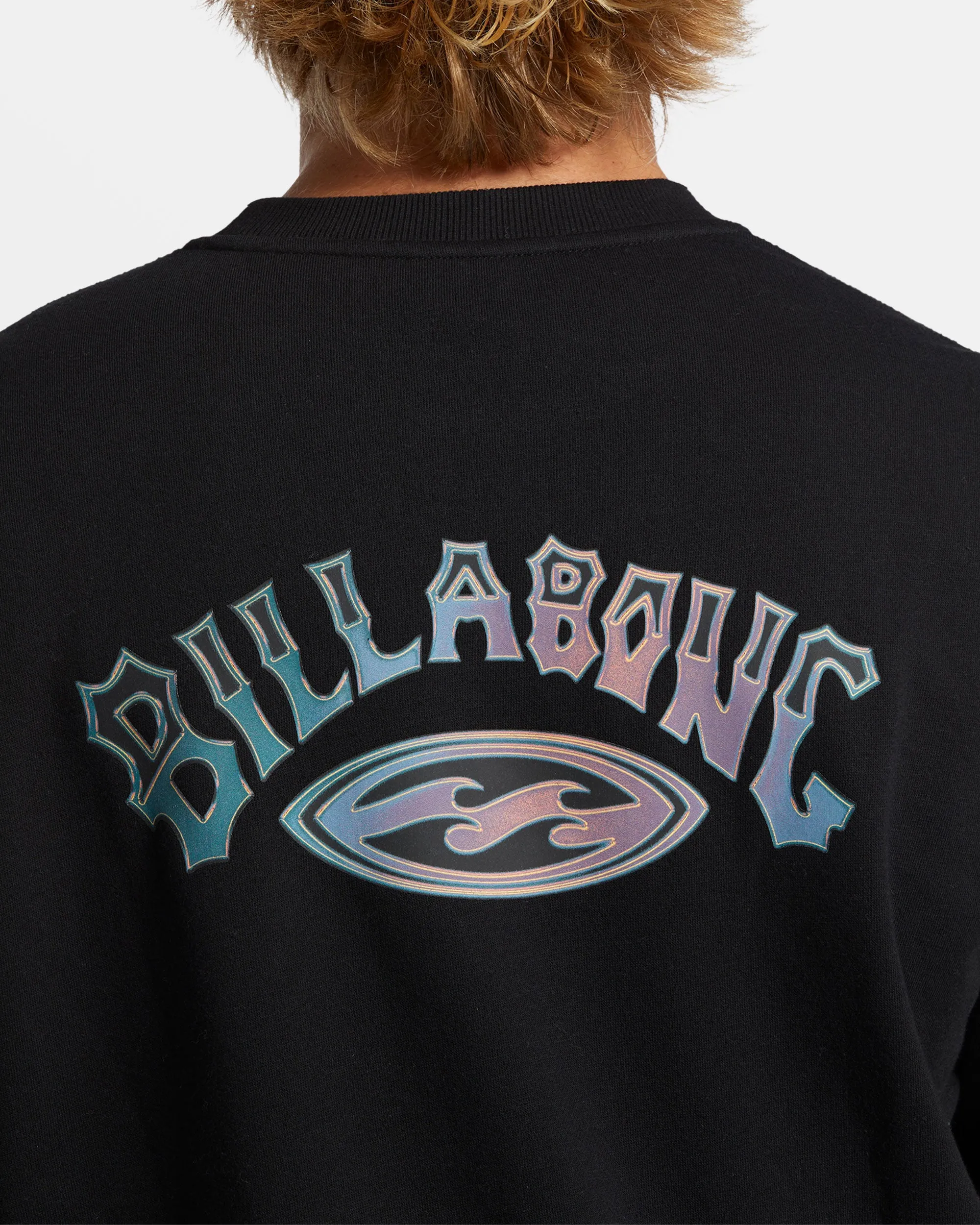 Short Sands Crewneck Sweatshirt - Black sold by Billabong product image thumbnail 3