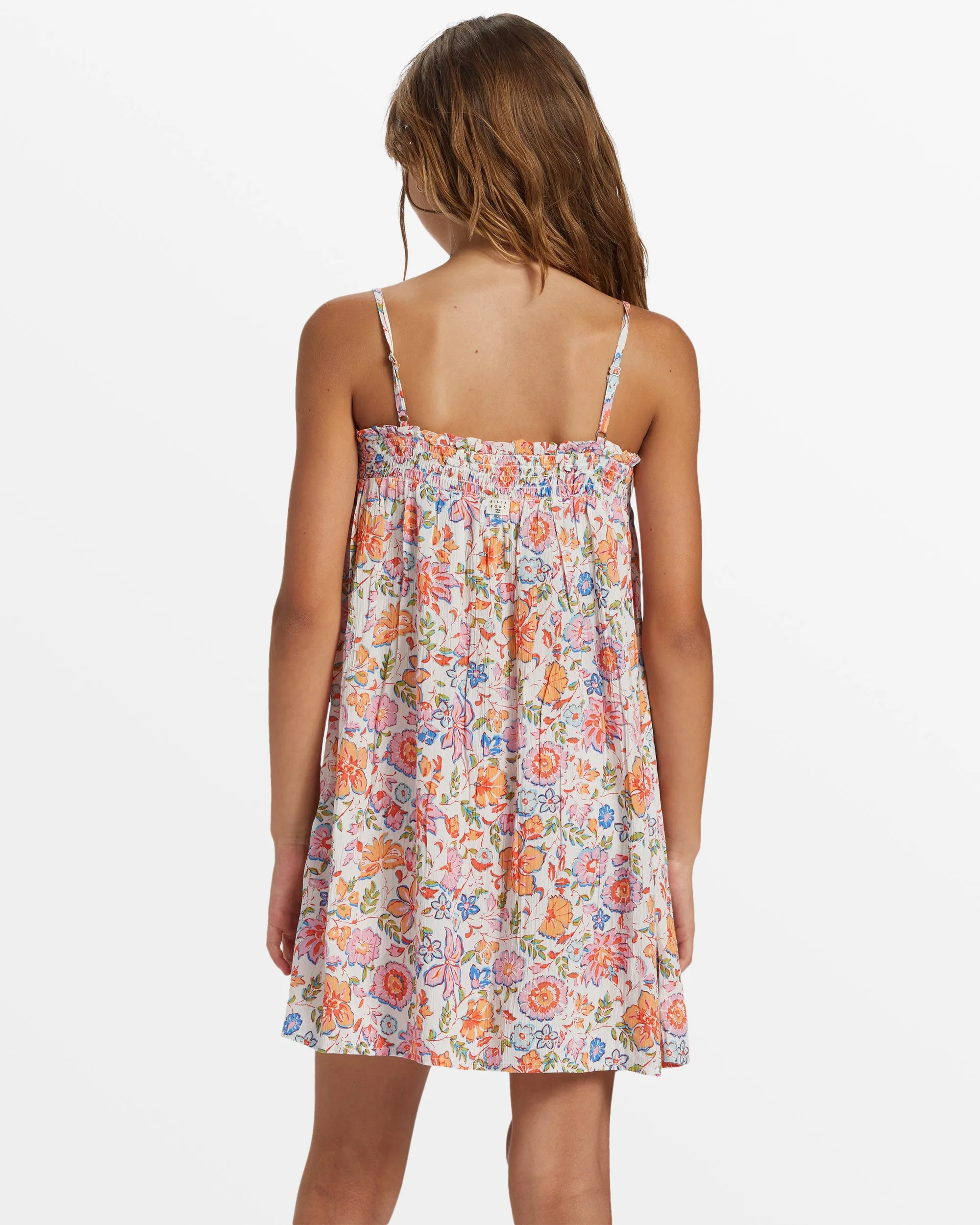 Girls Sunshine Fun Flowy Mini Dress - Pink Dream sold by Billabong product image thumbnail 3