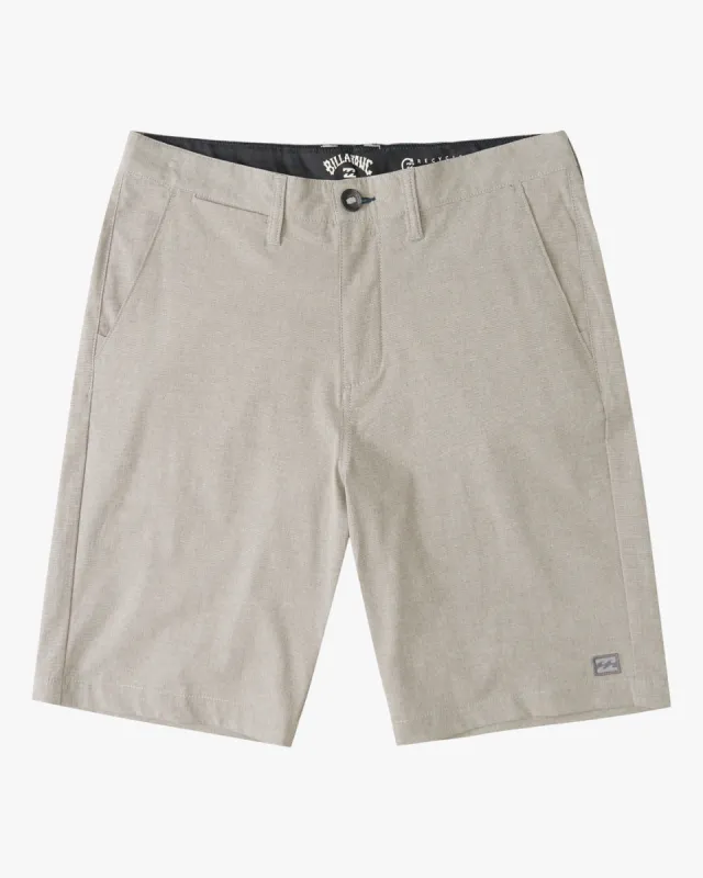 Boys Crossfire 18" Hybrid Submersible Shorts - Grey sold by Billabong