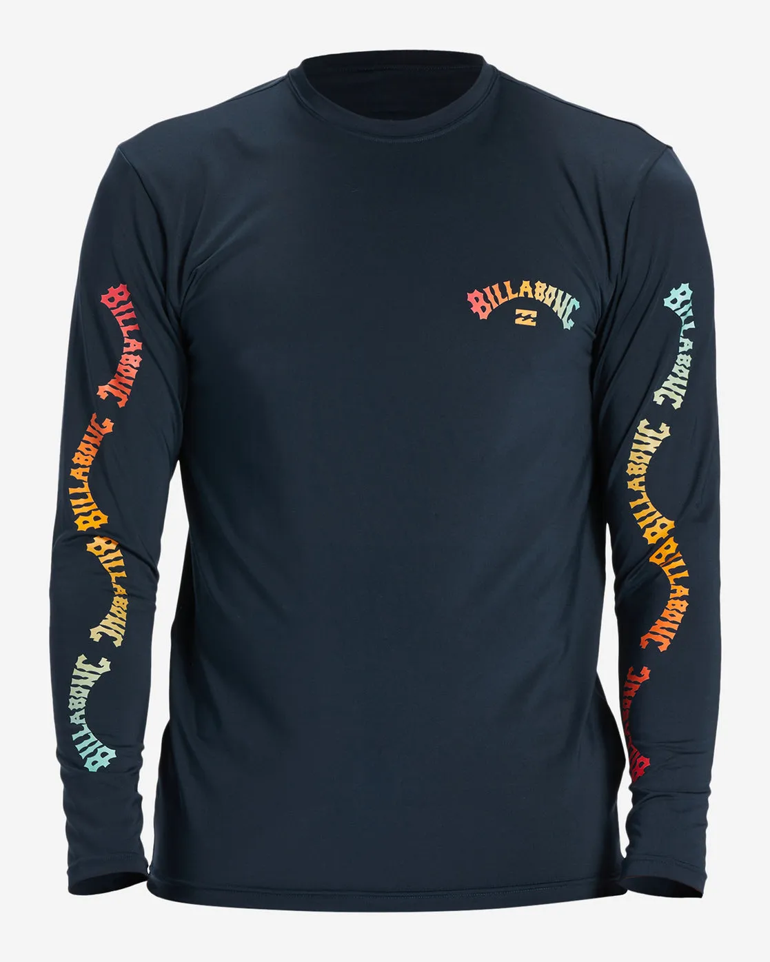Snaking Arches Long Sleeve UPF 50 Surf T-Shirt - Navy sold by Billabong product image thumbnail 4