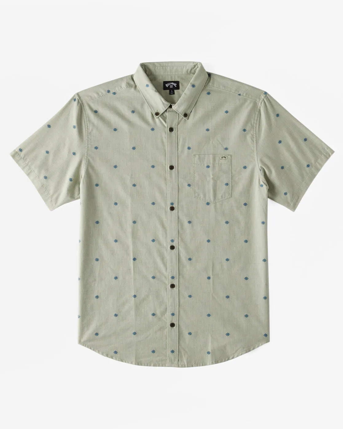 All Day Jacquard Short Sleeve Shirt - Seafoam sold by Billabong product image thumbnail 5