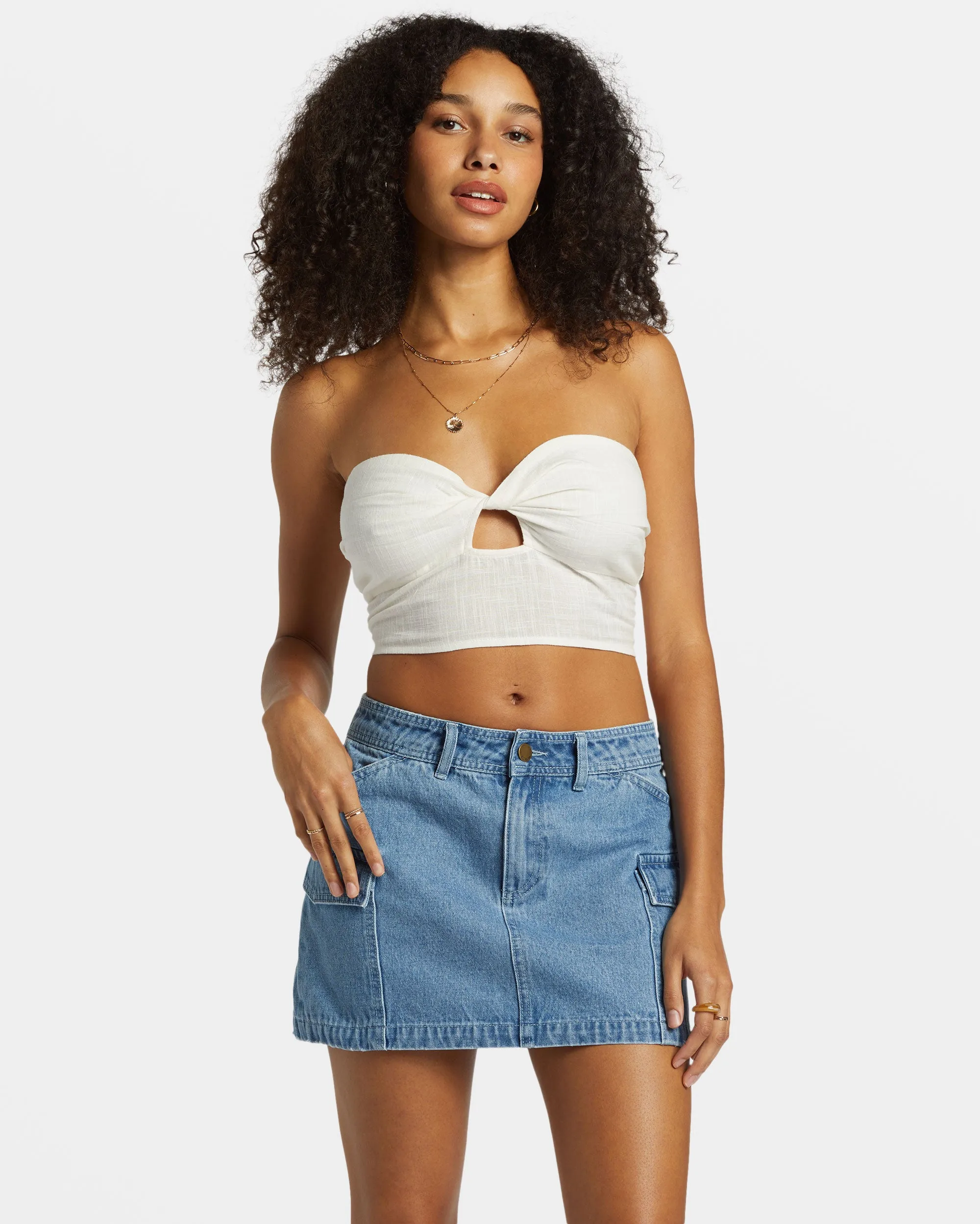Wave Crush Tube Top - Salt Crystal sold by Billabong product image thumbnail 2