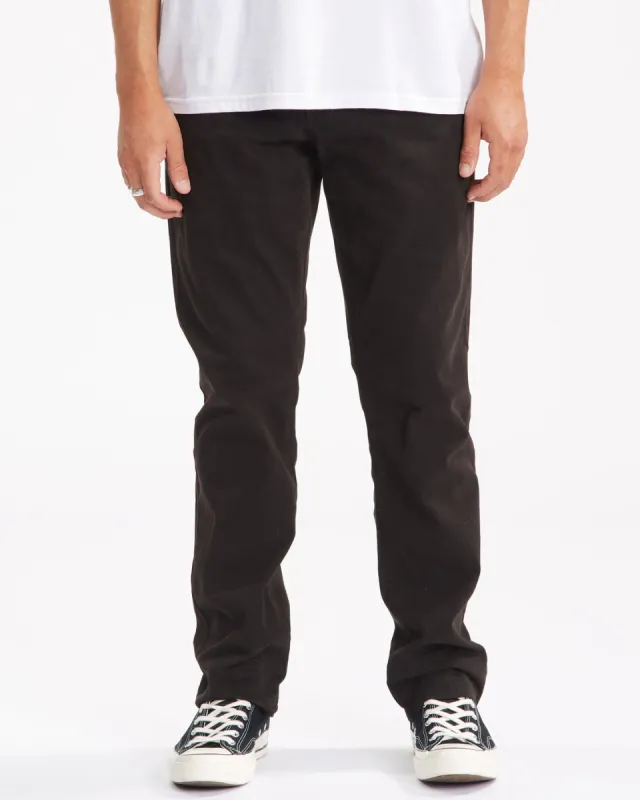 73 Chino Pants - Black sold by Billabong