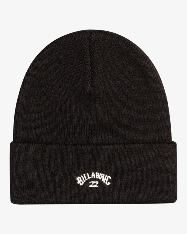 Boys Arch Beanie - Black made by Billabong