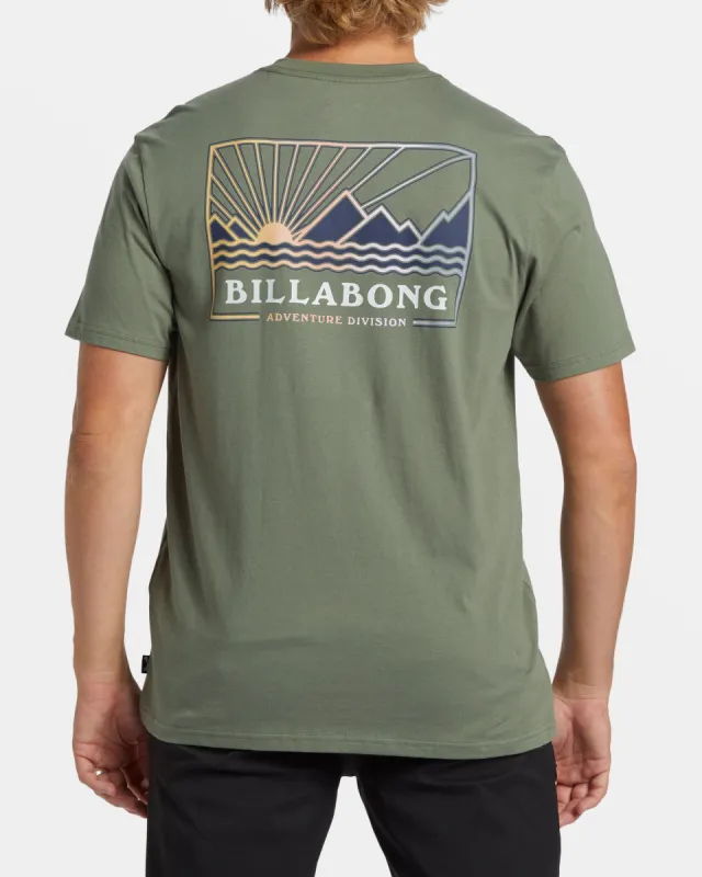 Range T-Shirt - Fern sold by Billabong