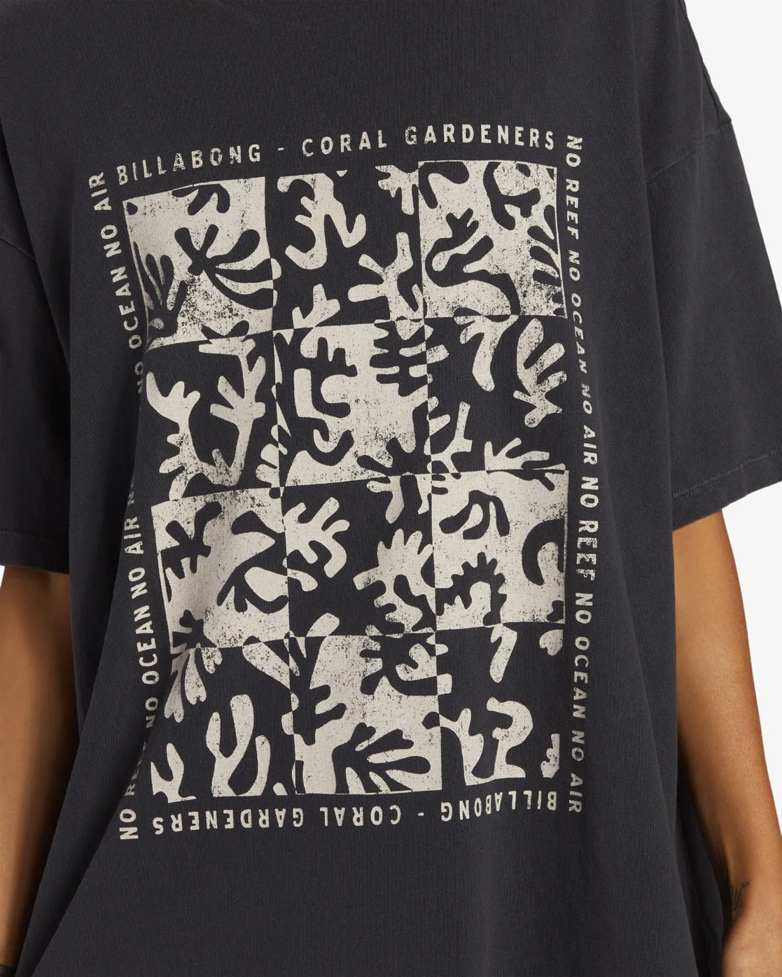 True Coral Gardener Top - Black Sands sold by Billabong product image thumbnail 4