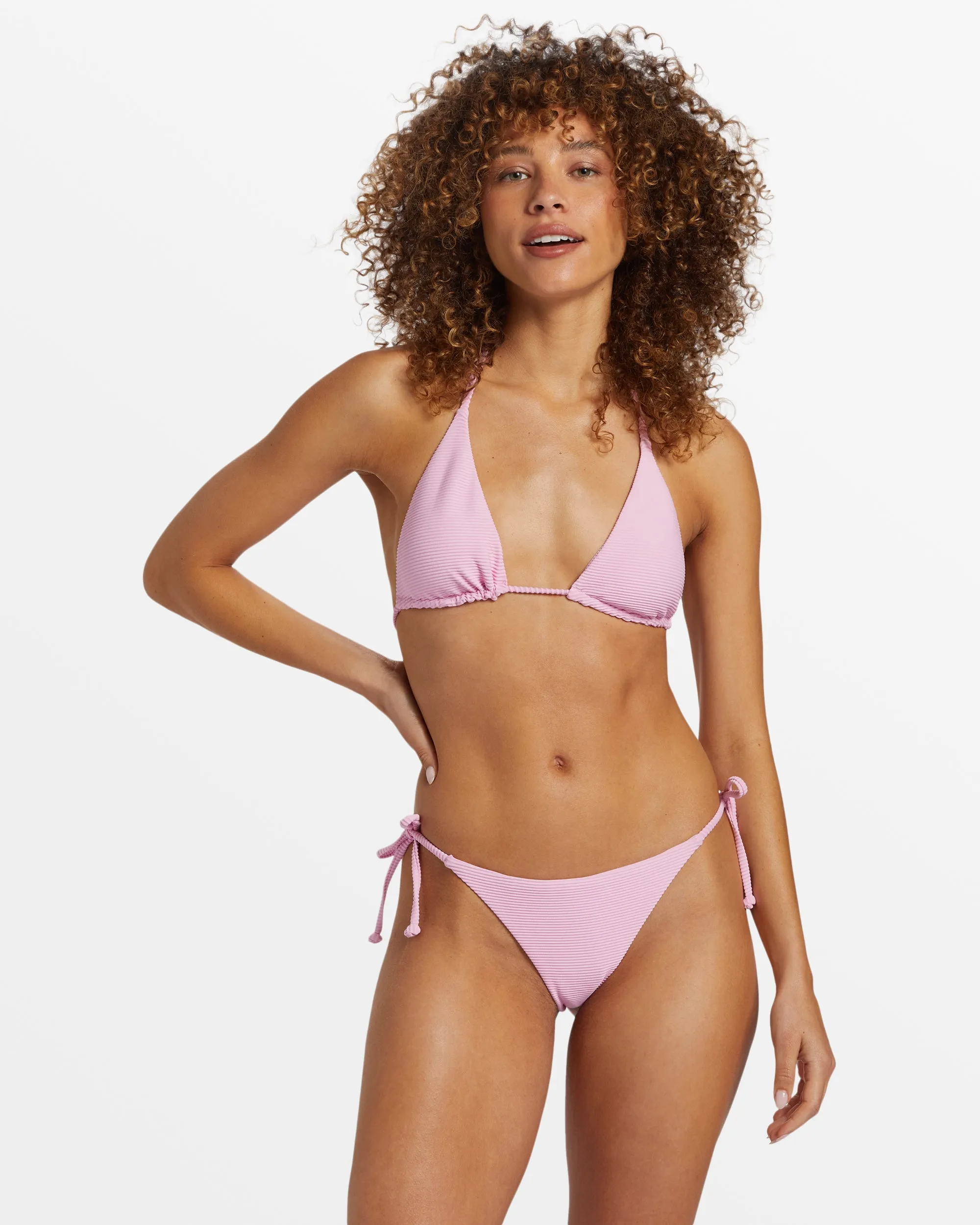 Tanlines Multi-Way Triangle Bikini Top - Pink Dream sold by Billabong