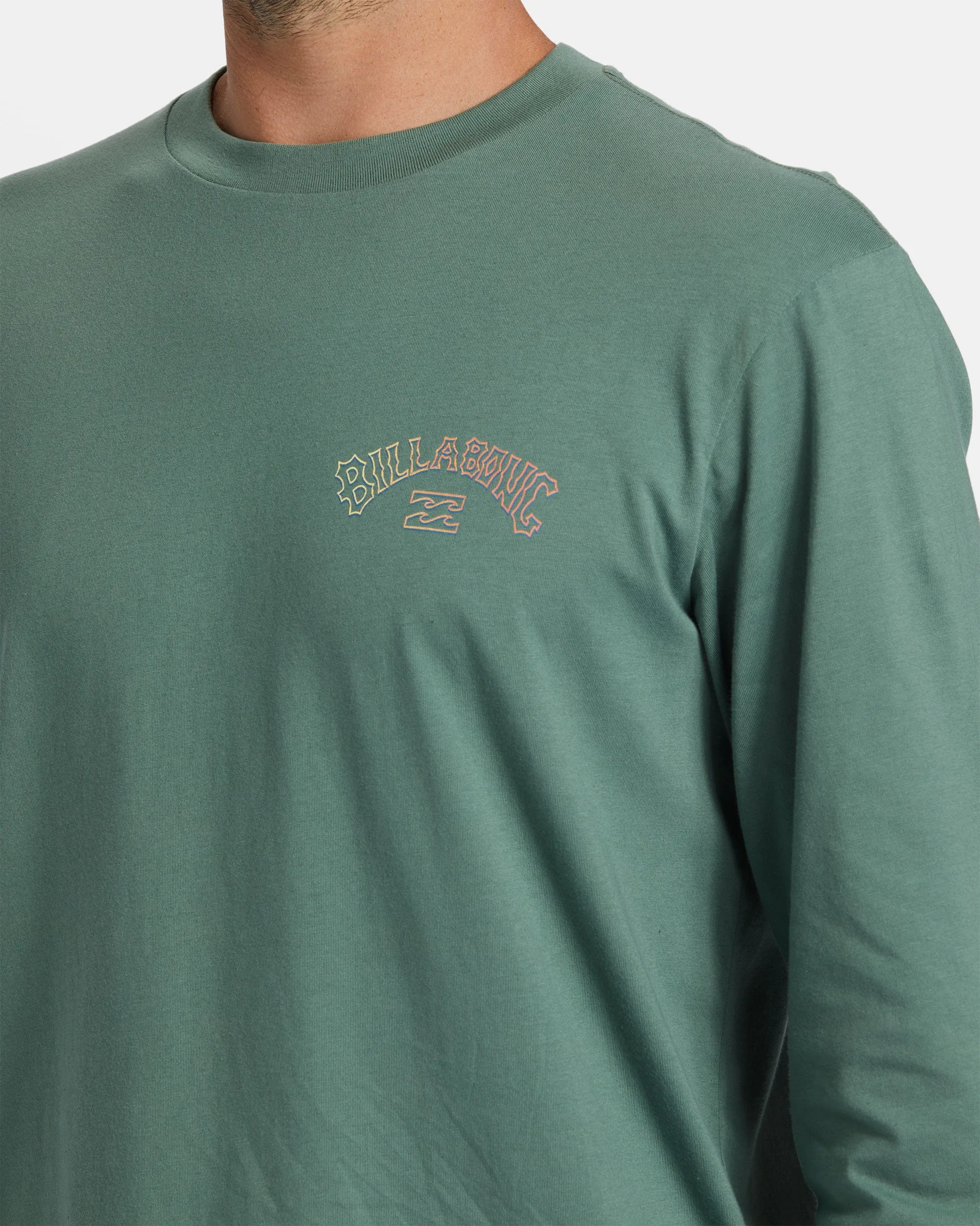 Arch Fill Long Sleeve T-shirt - Hunter sold by Billabong product image thumbnail 5