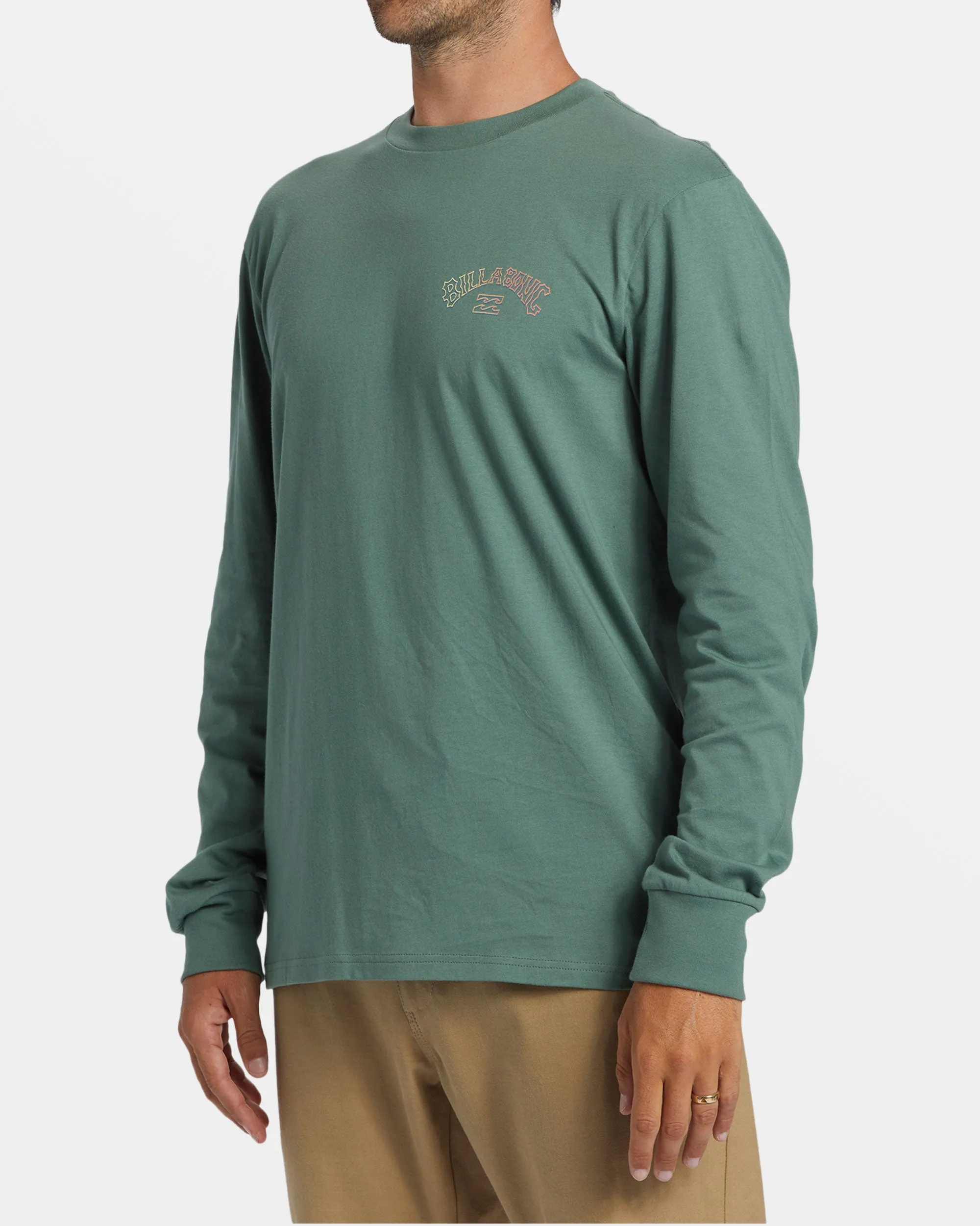 Arch Fill Long Sleeve T-shirt - Hunter sold by Billabong product image thumbnail 3