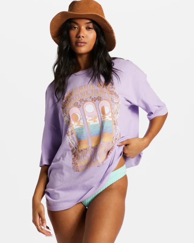 Moonlight Kiss T-Shirt - Lilac Breeze sold by Billabong