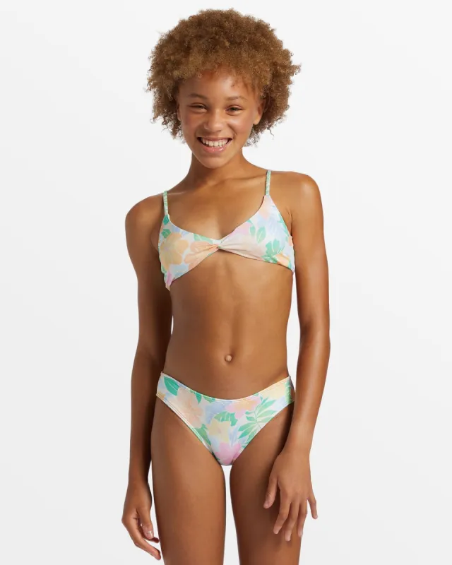 Girl's Dream Of Summer Twisted Tank Bikini Set - Multi sold by Billabong