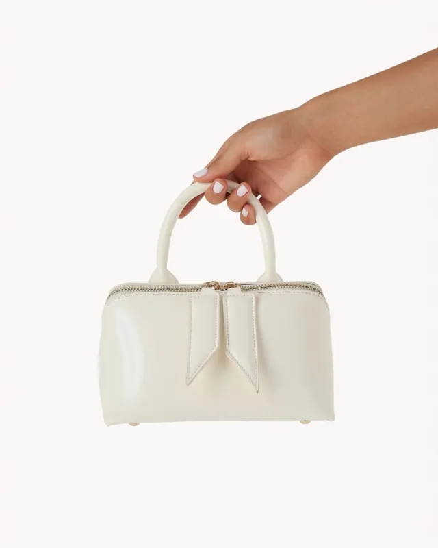 ALIA HANDLE BAG - BONE PATENT sold by Billini