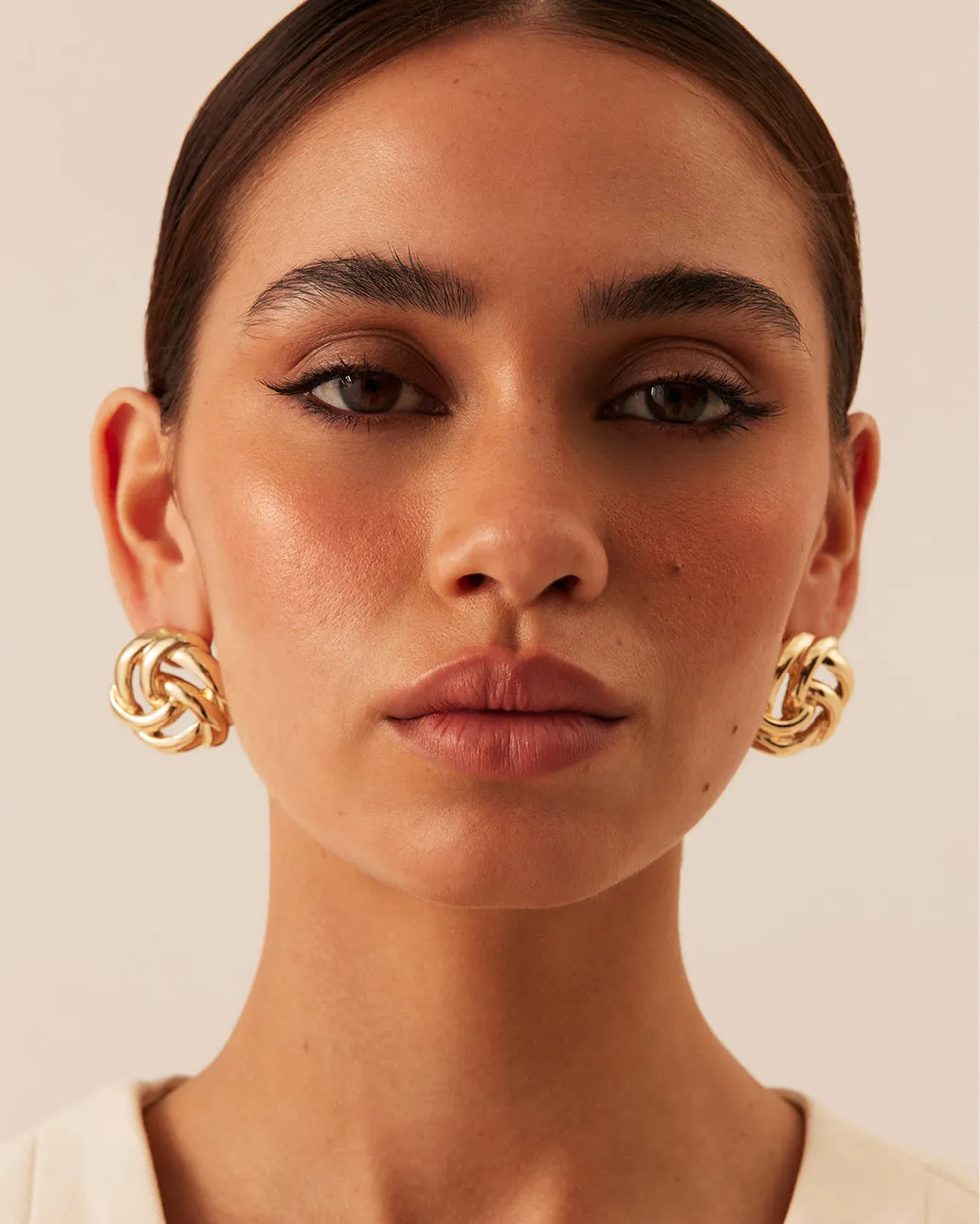 BRESLYN EARRINGS - GOLD sold by Billini product image thumbnail 3
