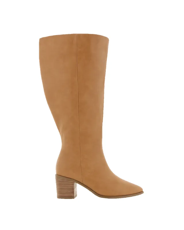 GRANGER EXTENDED CURVE - CAMEL CASUAL sold by Billini