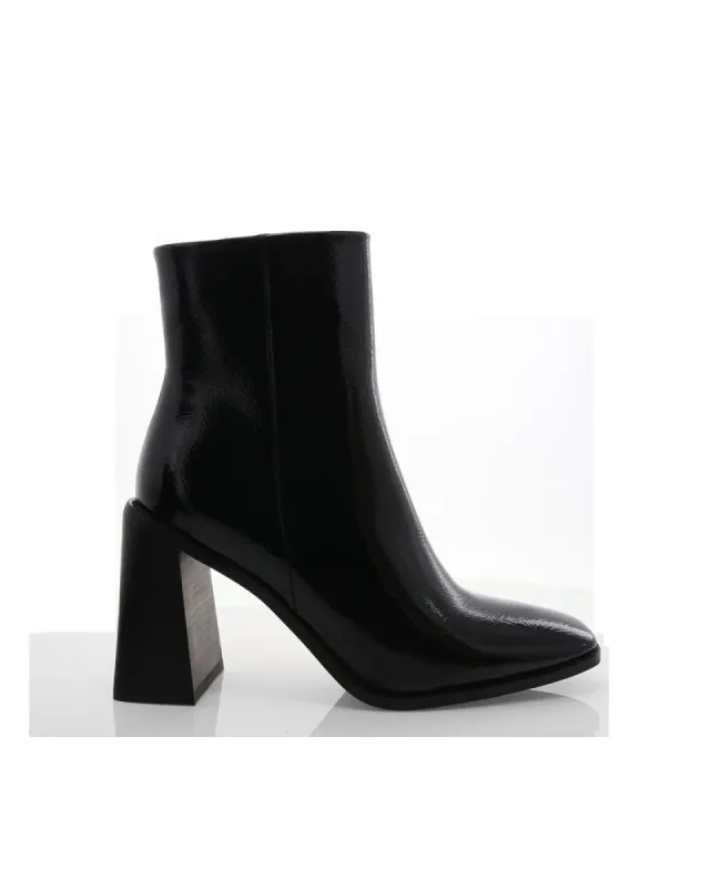 SCORPIO - BLACK CRINKLE PATENT sold by Billini