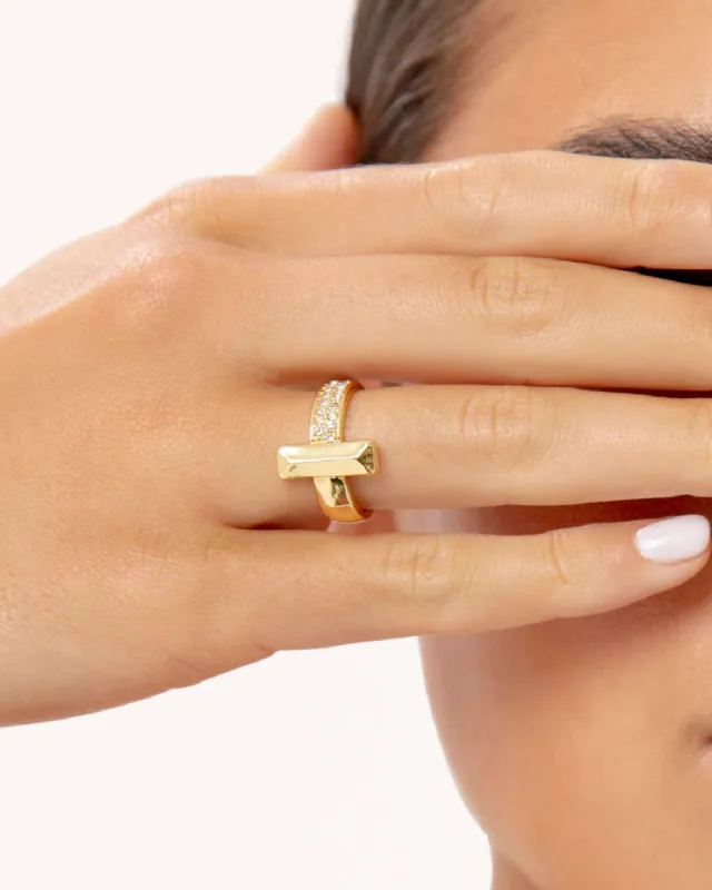 GRIFFIN RING - GOLD PLATED 18K sold by Billini