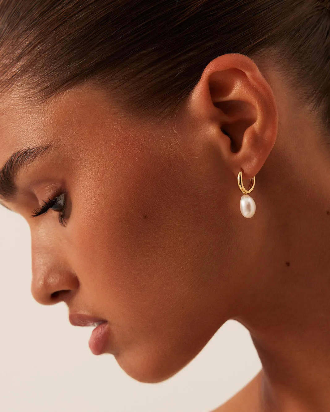 IVY EARRING 2 PACK - GOLD-PEARL sold by Billini product image thumbnail 2