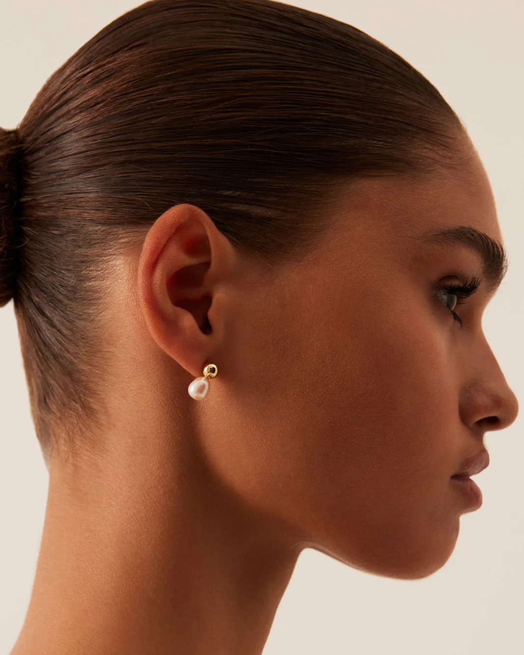 IVY EARRING 2 PACK - GOLD-PEARL sold by Billini product image thumbnail 3