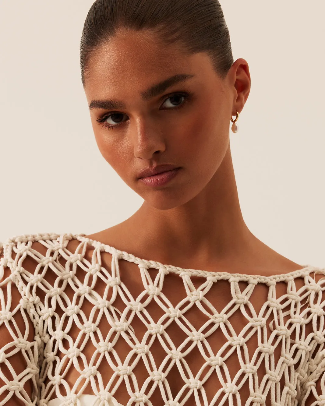 IVY EARRING 2 PACK - GOLD-PEARL sold by Billini product image thumbnail 4